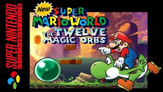 [Longplay] SNES - New Super Mario World 1: The Twelve Magic Orbs [Hack] [100%] (4K, 60FPS)