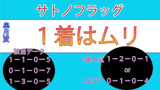 サトノフラッグは１着が無理！弥生賞馬の呪縛。