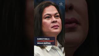 NBI recommends inciting to sedition, grave threat complaints vs Sara Duterte