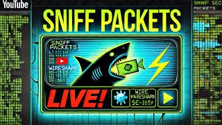Sniffing Network Packets LIVE with Wireshark!