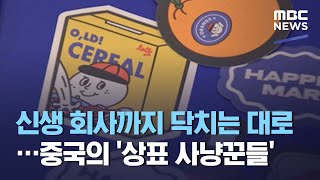 신생 회사까지 닥치는 대로…중국의 '상표 사냥꾼들' (2021.05.17/뉴스데스크/MBC)