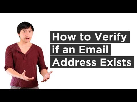 How to Verify if an Email Address Exists How to Verify if an Email Address Exists