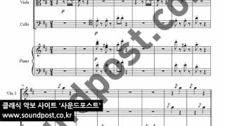 Offenbach Orpheus in Underworld 오펜바하 캉캉 피아노 퀸텟 악보(바이올린1,2,,비올라,첼로,피아노)