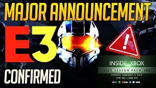 MAJOR HALO MCC ANNOUNCEMENT CONFIRMED + HALO LEAKS + HALO INFINITE AT E3 2019