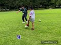 モンテとキックターゲット対決⚽️