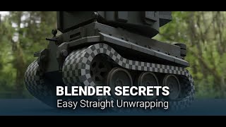 Blender Secrets - Easy Straight Unwrapping