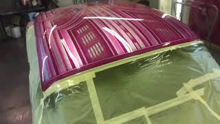 1957 Chevy bel air lowrider #metalflake #lowrider #automobile #candypaint #pearlpaint #resin