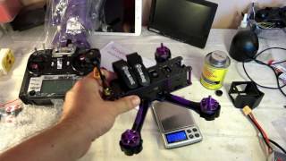 Eachine X220S unboxing analysis binding fixing configuration and demo flight (Courtesy Banggood)