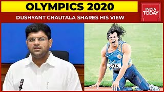 Dushyant Chautala Deputy CM of Haryana Shares His View On Neeraj Chopra's Golden Victory