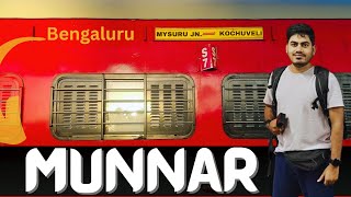 Bangalore to Munnar by Train (16315 – Kochuveli Express) \u0026 Bus Journey @quickxplore