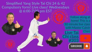 Modern Tai Chi 24 & 42 step by step  detailed instruction and more!