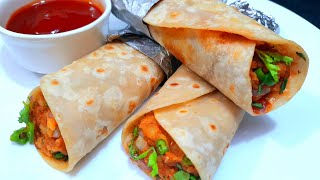 Mumbai Style Veg Frankie Recipe | बाजार जैसी फ्रेंकी रोल रेसिपी | Frankie Roll | Veg Roll Recipe