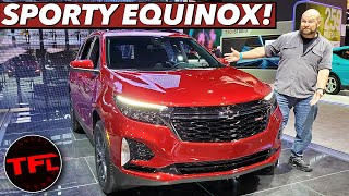 The 2022 Chevrolet Equinox Is A Racy-Looking Version Of GM's Best-Selling Crossover!