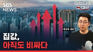 GDP 기준 집값, 아직도 비싸다... 전셋값 움직임 눈 여겨봐야 (ft. 채상욱 대표) / SBS / 미드나잇초대석 / 경제자유살롱