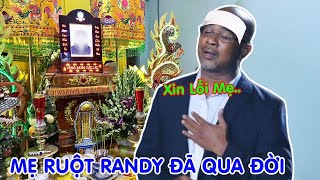 Ca sĩ Randy bàng hoàng hay tin mẹ ruột đã qua đời sau 20 năm thất lạc