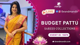 Budget Pattu Sarees | WhatsApp Number 733 733 7000 | Brand Mandir Sarees LIVE