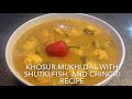 kochur mukhee dal taro root daal