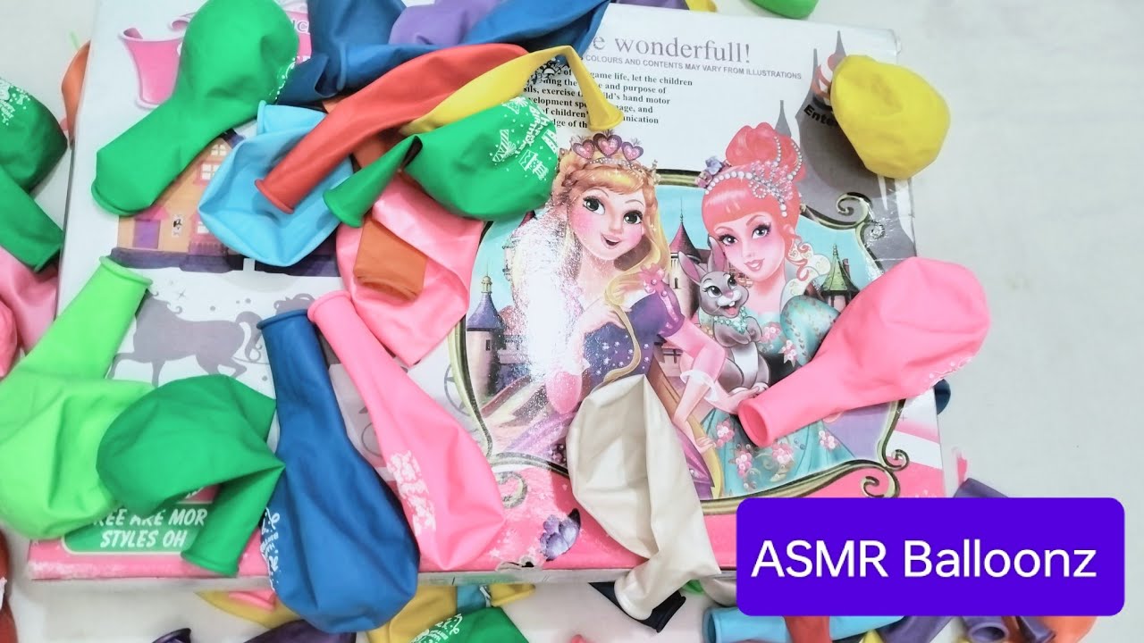 Balloon Inflating And Deflating Show 23 Asmr Balloonz Youtube