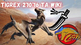 「MH:RISE PC」HR★7 tigrex | LS TA wiki rules | 02'10\