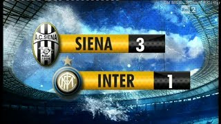 2012-13 (23^ - 03-02-2013) Siena-INTER 3-1 [Emeghara,Cassano,Sestu,Rosina(R)] 90°Minuto Rai2