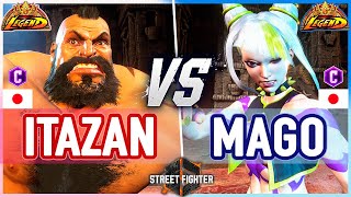 SF6 🔥 Itazan (Zangief) vs Mago (Juri) 🔥 Street Fighter 6