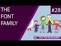 CSS Tutorial For Beginners 28 - Font Family