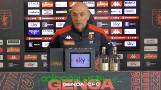 Conferenza stampa Ballardini pre Parma-Genoa