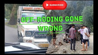 first off-roading gone wrong|| thukta tukta bach gy || 410w  gypsy , gypsy king and  fortuner 4x4||