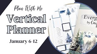 Plan With Me | Makselife Vertical | January 6-12