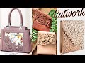 Cutwork bag designs 2021| Cutwork Leather Tote Bags | Laser Cut purse haul