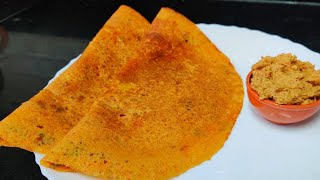 Kara dosai / spicy dosa / kara dosa / easy breakfast and dinner recipe