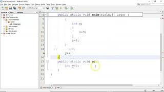 Java Fundamentals Scope Tutorial