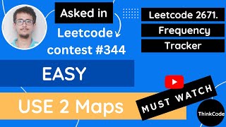 Leetcode 2671 Frequency Tracker