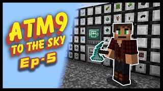 Starter Storage + Infinite lava? || ATM 9: To the Sky || Ep:5