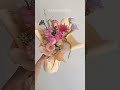 bouquet wrapping tutorial 꽃다발포장법