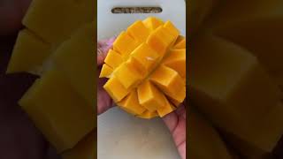 This is the fastest way to cut a mango!