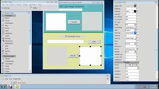 GUI Part (QR Code Image Generator & Reader)