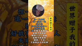 王菲 《世界赠予我的》春晚 最好歌曲 全程不用走，不用太多动作，全靠声音足以，这就是天后#音乐