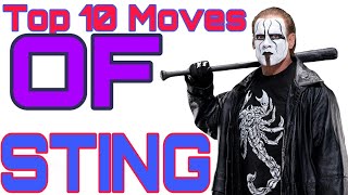 Top 10 moves of sting //latest update