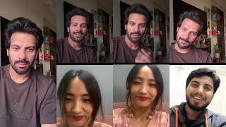 Karanveer Mehra Twitter Space \u0026 Instagram Live - Shrutika Ko Kiyu Toda 😂