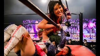 【ブチギレ】大先輩が女子プロレスラーを説教したら逆ギレされた【山下りなvs花園桃花2022.04.09】試合完全版 リングサイドカメラバージョン