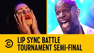 Semi-Finals: Anne Hathaway VS Terry Crews | Lip Sync Battle Tournament
