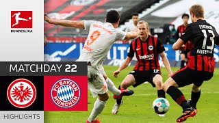 SGE seal victory over Bayern | Frankfurt - Bayern München | 2-1 | All Goals | Matchday 22