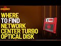 Where to Find the Network Center Turbo Optical Disk in Grounded 2
