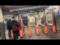 exploring the times square subway station manhattan new york usa 🇺🇸