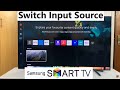 How To Switch Input Source On Samsung Smart TV