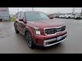 refreshed 2023 kia telluride sx awd trim specifics