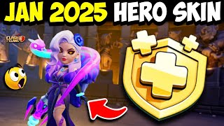 Which Hero Skins Coming in January 2025 Gold Pass? Upcoming Skin/Scenary in Gold Pass Clash of Clans