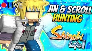 [GIVEAWAY] SHINDO LIFE HELPING SUBS GET JINS AND SCROLLS 🔴 LIVE!