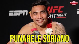 Punahele Soriano Pumped After 31-Second TKO, Excited To Be A Dad | UFC Vegas 101